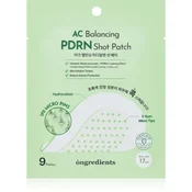 Ongredients AC Balancing PDRN Shot Patch obliži za problematično kožo s pomirjajočim učinkom 9 kos