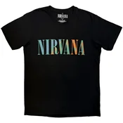 Nirvana In Utero Angel Swirl (Back Print) Carbon Black XL Majica