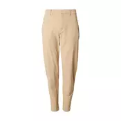 JACK WOLFSKIN Outdoor hlače HIKEOUT mokka/bela