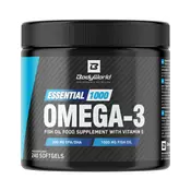 BodyWorld Essential Omega-3 1000 mg 240 kapsul