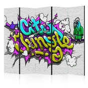 artgeist Paravan City Jungle I, 5-Delni, Dvostranski