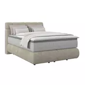 Boxspring Krevet Nobu 140/200 cm , sivobraon