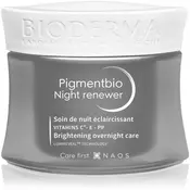 BIODERMA Pigmentbio Night Renewer nočna krema za posvetlitev 50 ml za ženske