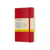 Moleskine notebook, Pocket, brezčrten, mehke platnice
