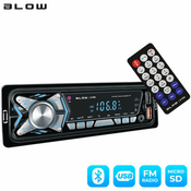 Avtoradio BLOW X-PRO, FM Radio, Bluetooth, 4x25W, aplikacija, MP3/USB/SD/AUX-in, daljinski upravljalnik