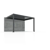 Bellano Living Bioklimatska pergola Bellano S25, 3x4; temno siva, stenska