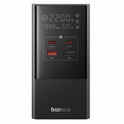 BASEUS stanica za punjenje, 6 prikljucaka 2xAC, 2xUSB, 2xUSB-C, 35W (E00023606113-00)