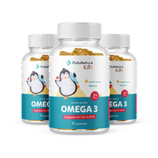 OMEGA-3 – Gumiji za otroke, 30 gumi bonbonov