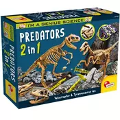 Mali Genije Predatori set 2 u 1 Lisciani 56408