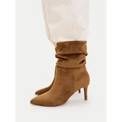Škornji Nine West CEO-SAMIRA-02 Svetlo rjava