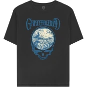 Grateful Dead Majica Mushrooms Unisex Black M