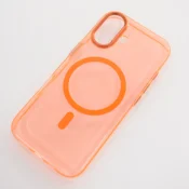 Maska Mag Case IPF Transparent za iPhone 17 narandzasta
