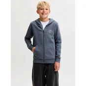 Jack & Jones Junior Jopa na zadrgo mornarska/temno modra/greige/bela