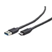 Gembird Kabel USB 3.0 (AM) do USB 3.1 (CM), 3 m, črn