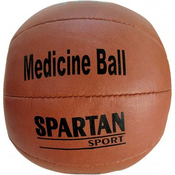 Spartan Sportska medicinska lopta, 5 kg, smeda