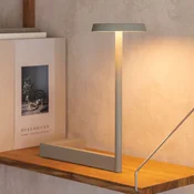 Vibia Ploščata namizna svetilka LED višine 30 cm zelena L1 - Dnevna soba/jedilnica - Sodobni - Kovina