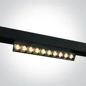 LINEARNA LED SVETILKA Z MAGNETOM 22W/3000K/1760lm/38°/48V DALI ČRNA DM42106BL/B/W