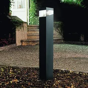 Artemide Architectural Artemide Tetragono - Dizajnerska LED luč za pot - antracitna, prozorna - Kovina