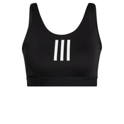 adidas DRST 3S BRA, ženski športni nedrček, črna GR8171