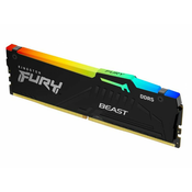 DDR5 Fury Beast crna RGB 32GB (1*32GB)/6000 CL3