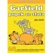 Garfield pupek ze zlata (c. 48)