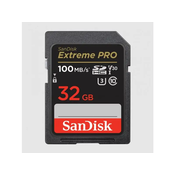 SanDisk Extreme PRO/SDHC/32GB/100MBps/UHS-I U3/razred 10