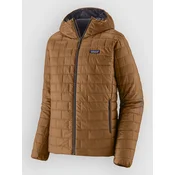 Patagonia Nano Puff Hoody Jacket deer brown