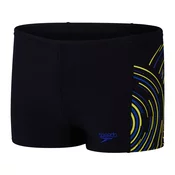 Speedo PLMT PRNT ASHT JM, kopalke o.box, črna 80031691