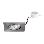 BRUMBERG BB25 IP65 vgradni RC gonilnik okrogel nikelj - Kopalnica - mat nikelj - Aluminij