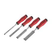 Tvardy T00520 4-delni komplet ploščatih dlet CrV za les 10-25mm