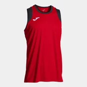 CANCHA SLEEVELESS SHIRT RED BLACK 5XS