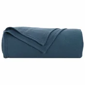 Vidaxl Odeja Temno modra 270 x 240 cm Flis