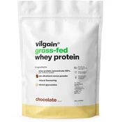 Grass-Fed Whey Protein –? iz mleka krav, hranjenih s travo, iz trajnostne reje, sladkan s stevijo, ultrafiltriran pri nizkih temperaturah