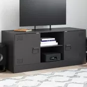 TV ormaric crni 99 x 39 x 44 cm celicni