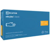 NITRYLEX CLASSIC - Nitrilne rokavice (brez prahu), modre, nesterilne - 100 kosov, XS