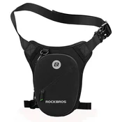 Rockbros AS-081 motoristična torba za stegno ali pas 1L, črna