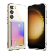 Ovitek Ringke Fusion Card za Samsung Galaxy S23 Plus - clear
