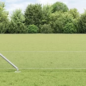 Zavareno žičano ograđivanje s bodljama 100 x 0,5 m Srebrna