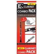 Komplet krp za čiščenje za Bb klarinet Combo pack ( A31 - A32 - A65U)