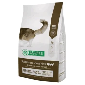 Natures Protection Dry Feed Longhair Sterilised, Živina - 400 g
