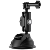 TELESIN Universal Suction Cup Holder with phone holder and action camera mounting (TE-SUC-012)
