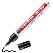 Marker permanentni 1,5-3mm okrugli vrh edding 3000 ČRNi