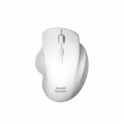 NEW Miška Mars Gaming MMWERGO Ratón Inalámbrico Ergonómico Blanco 3200 DPI