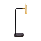 Amplex 8909 - Stona lampa AMOS 1xGU10/15W/230V crna