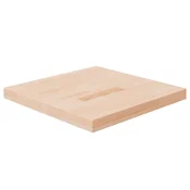 Cetvrtasta stolna ploca 50x50x4 cm netretirana hrastovina