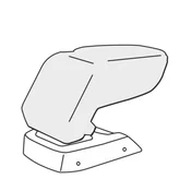 Armrest Toyota Verso 2013-2018 (adapter only)
