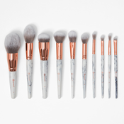 BH Cosmetics 10 Piece Brush Set - Marble Luxe