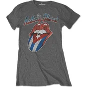 The Rolling Stones Rocks Off Cuba Charcoal Grey S Ženske Majica
