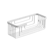 Polica SMART, 252x86x102 mm, bela - Bela - 252x86x102 mm - Gedy - SMART - 120 - Iz nerjavečega jekla - 252 - Polica - Žica - 252 - 86 - 102 - 14