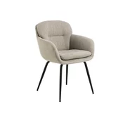 Stol Norsica 838 (Beige) Beige, 84x58x59cm, Blago, Kovina